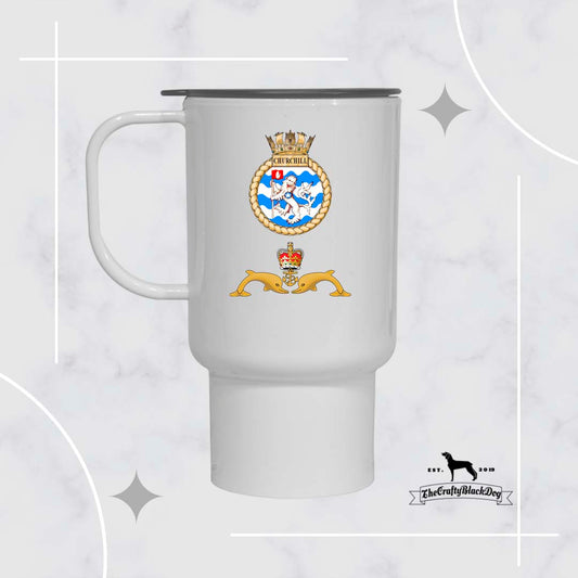 HMS Churchill - Travel Mug