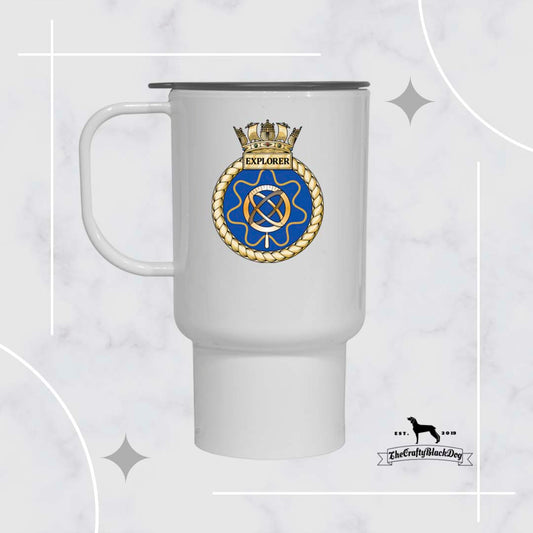 HMS Explorer - Travel Mug