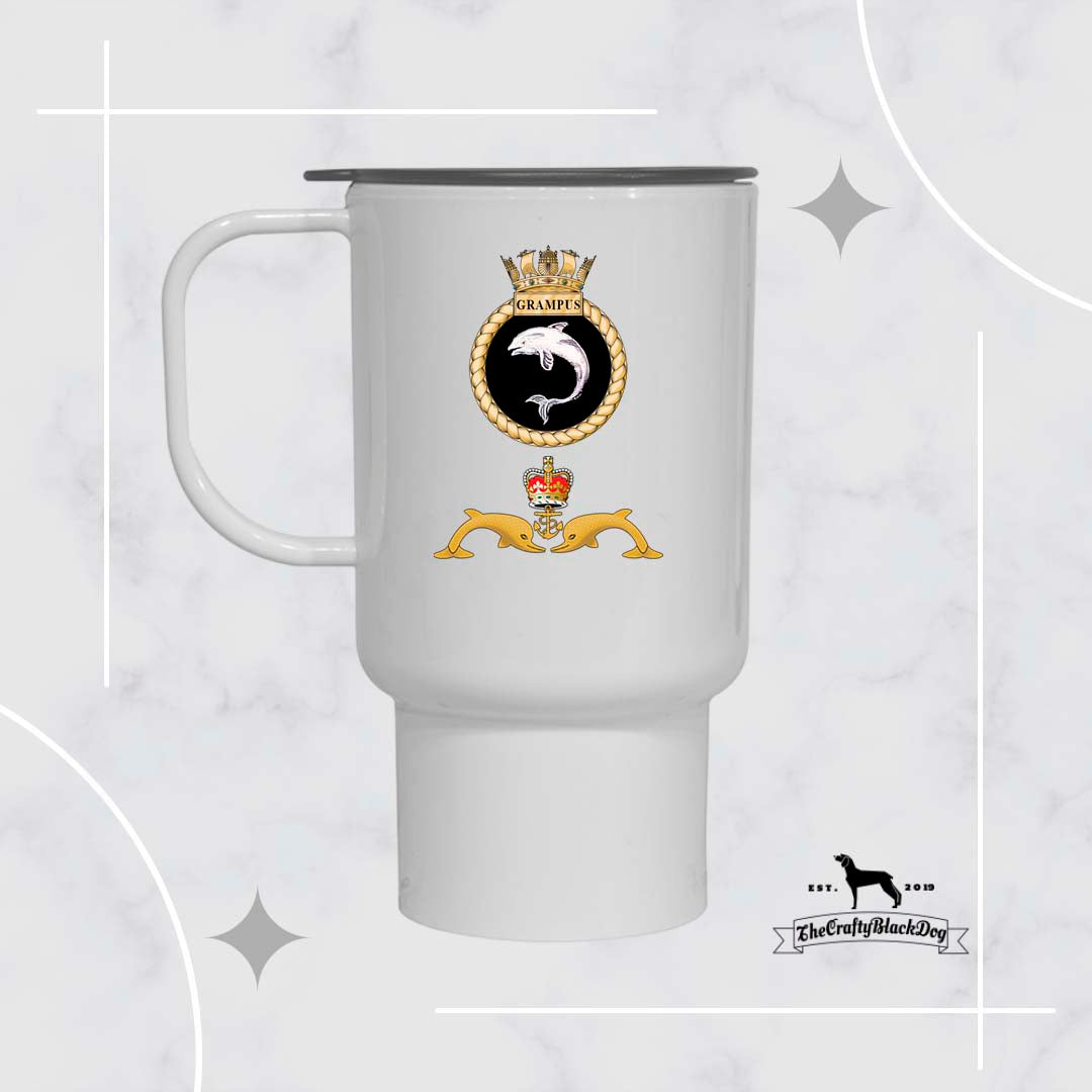 HMS Grampus - Travel Mug