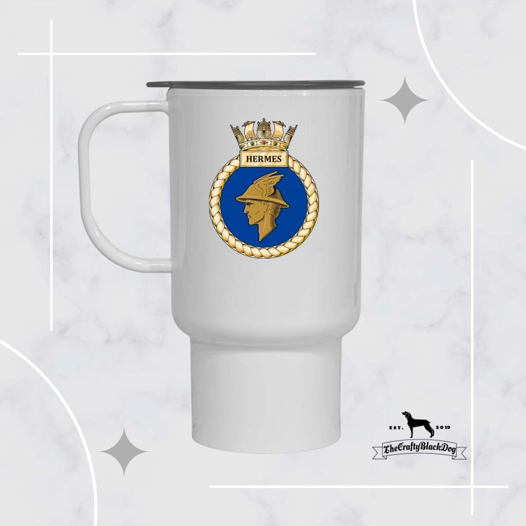 HMS Hermes - Travel Mug