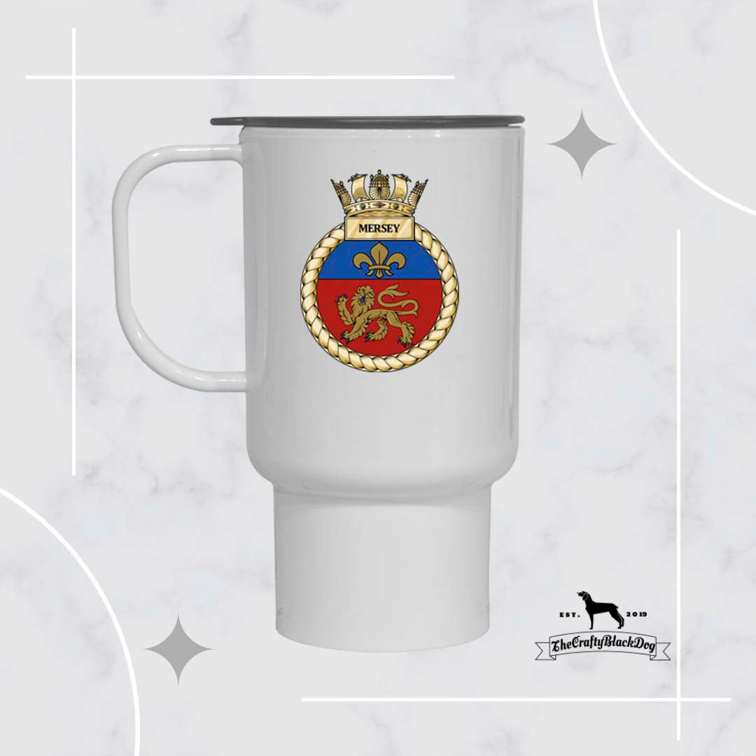 HMS Mersey - Travel Mug