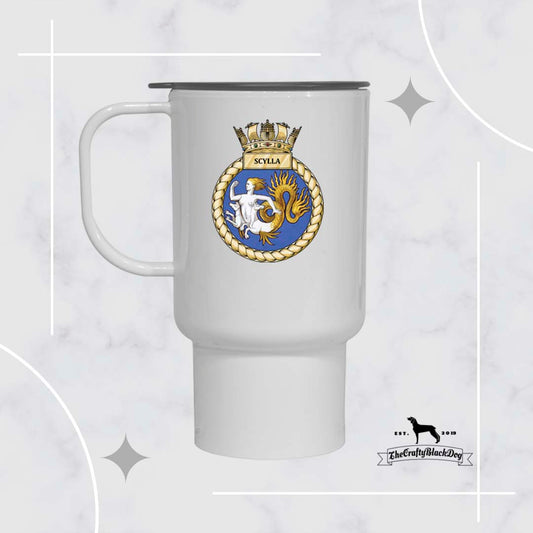 HMS Scylla - Travel Mug