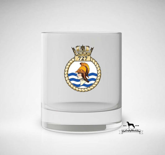 727 Naval Air Squadron - Whiskey/Spirit Glass