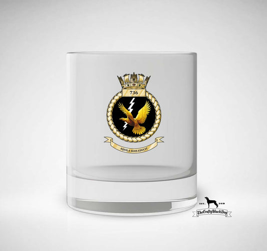 736 Naval Air Squadron - Whiskey/Spirit Glass