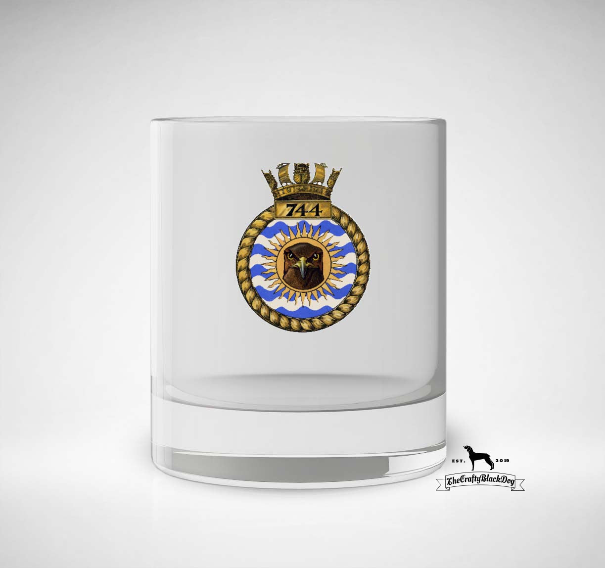 744 Naval Air Squadron - Whiskey/Spirit Glass
