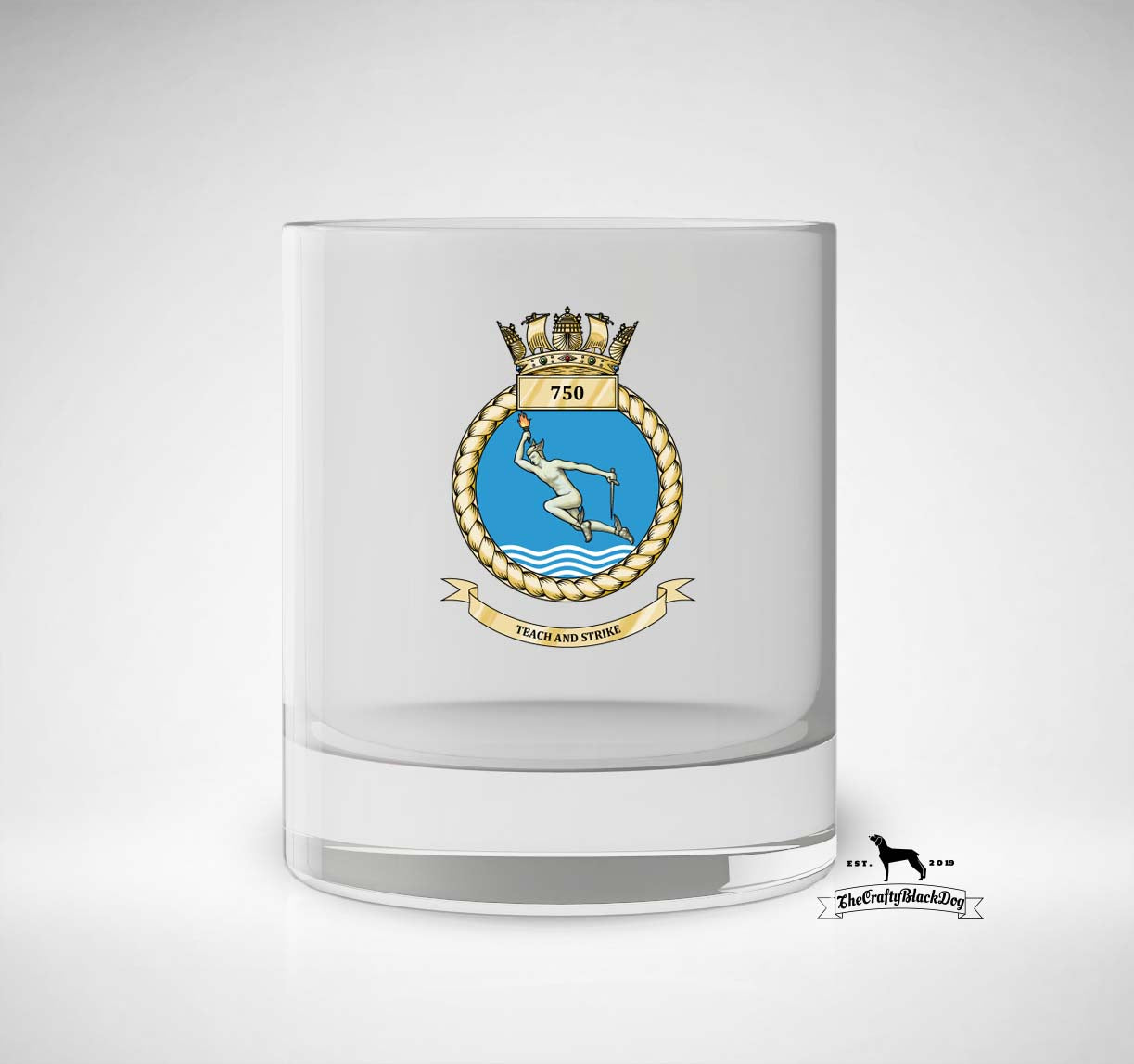 750 Naval Air Squadron - Whiskey/Spirit Glass
