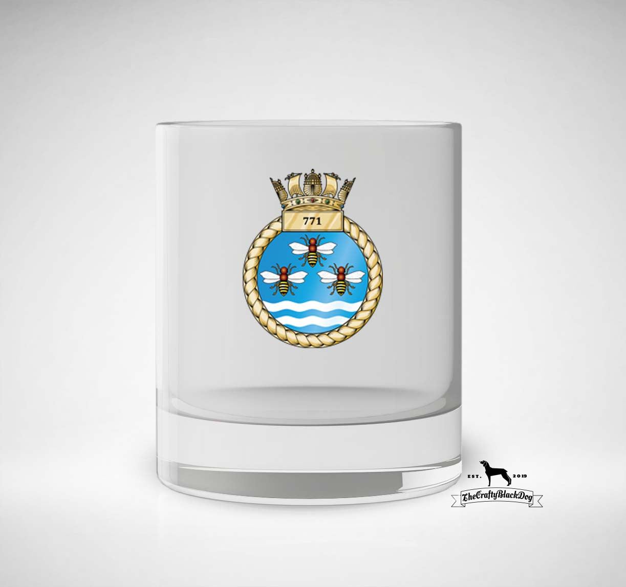 771 Naval Air Squadron - Whiskey/Spirit Glass