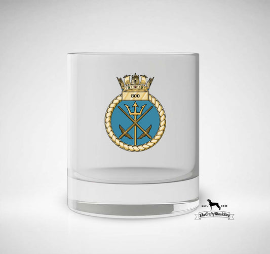 800 Naval Air Squadron - Whiskey/Spirit Glass