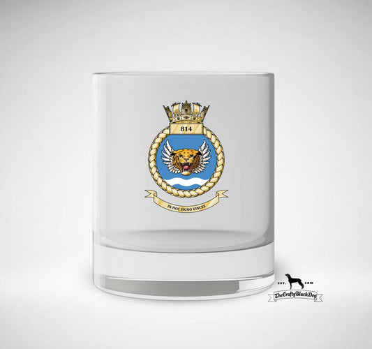 814 Naval Air Squadron - Whiskey/Spirit Glass