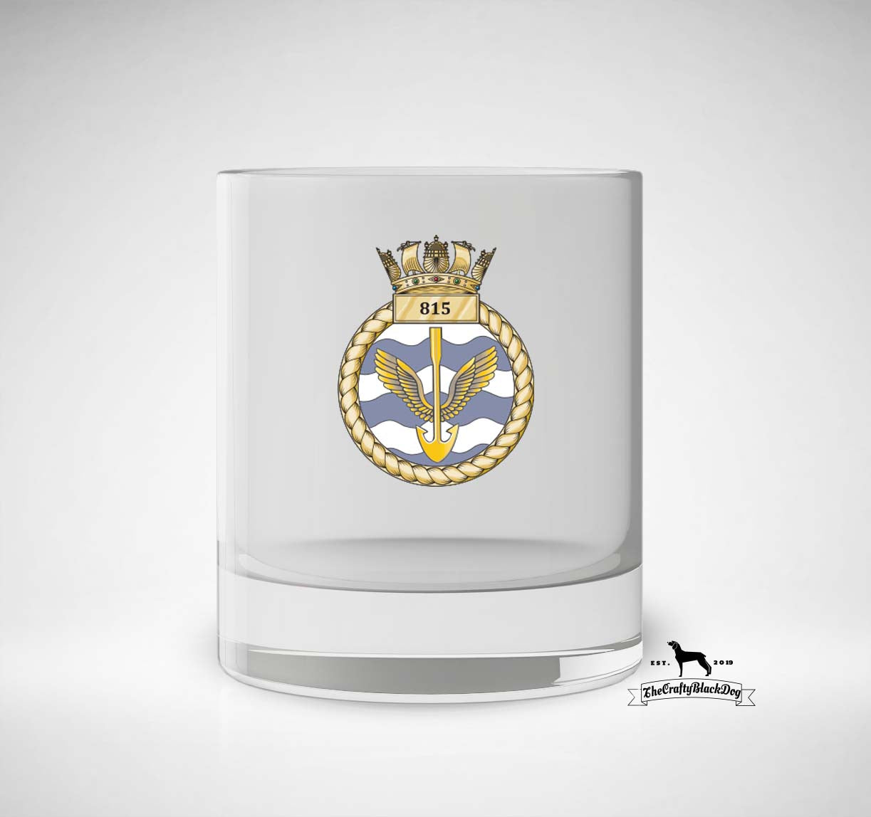 815 Naval Air Squadron - Whiskey/Spirit Glass