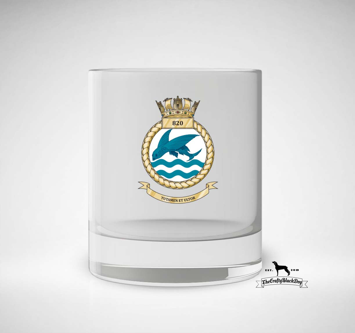 820 Naval Air Squadron - Whiskey/Spirit Glass