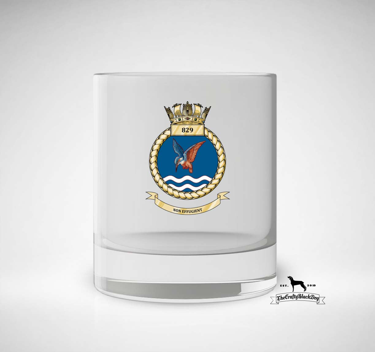 829 Naval Air Squadron - Whiskey/Spirit Glass