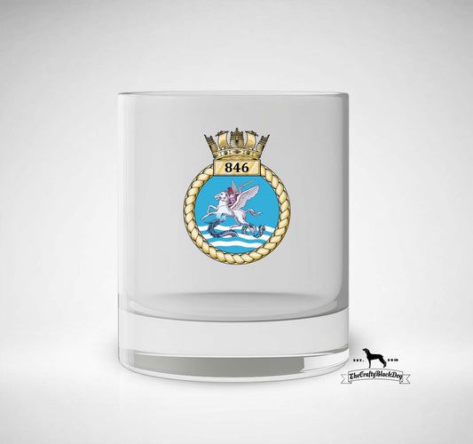 846 Naval Air Squadron - Whiskey/Spirit Glass