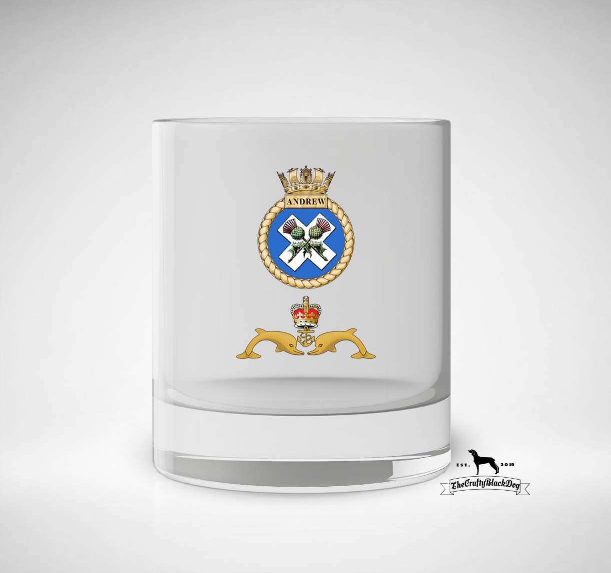 HMS Andrew - Whiskey/Spirit Glass