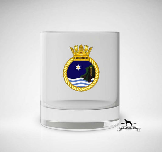 HMS Andromeda - Whiskey/Spirit Glass