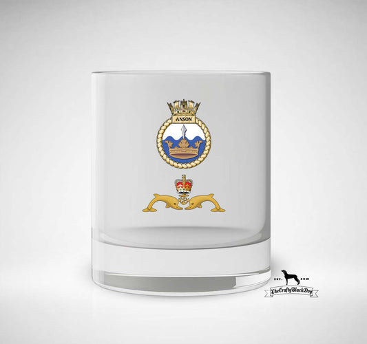 HMS Anson - Whiskey/Spirit Glass