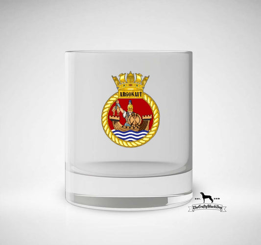 HMS Argonaut - Whiskey/Spirit Glass