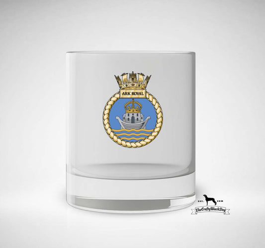 HMS Ark Royal - Whiskey/Spirit Glass