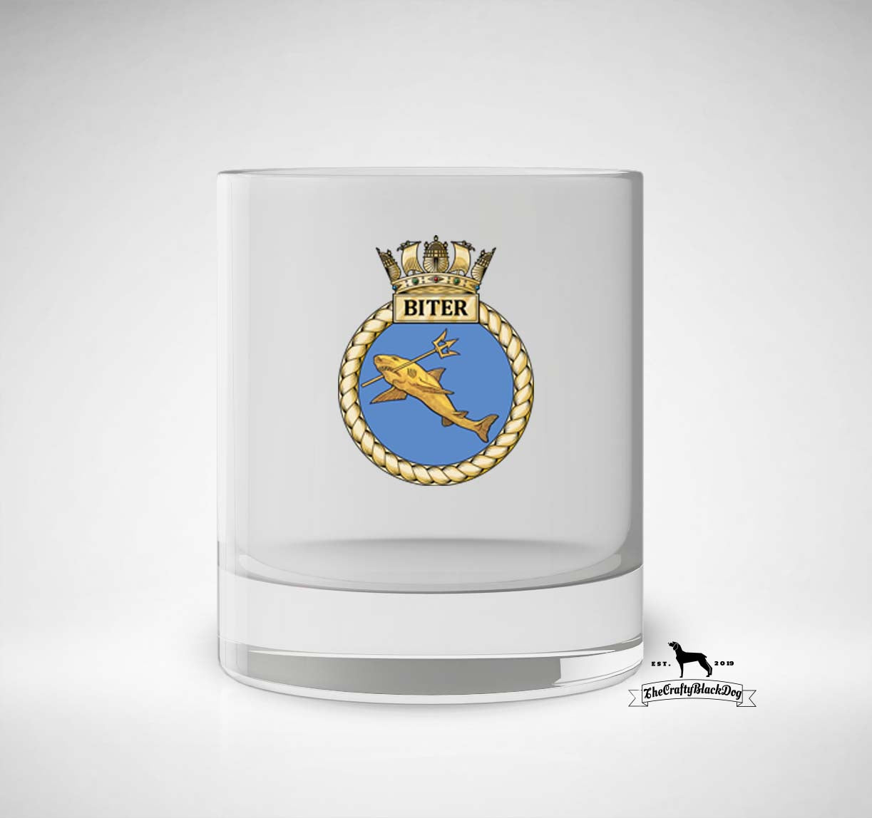 HMS Biter - Whiskey/Spirit Glass
