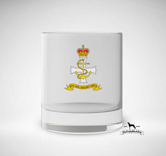 Royal Naval Chaplaincy Service - Whiskey/Spirit Glass