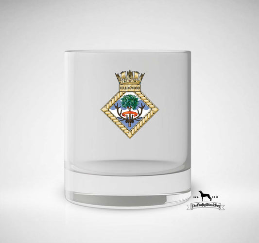 HMS Collingwood - Whiskey/Spirit Glass