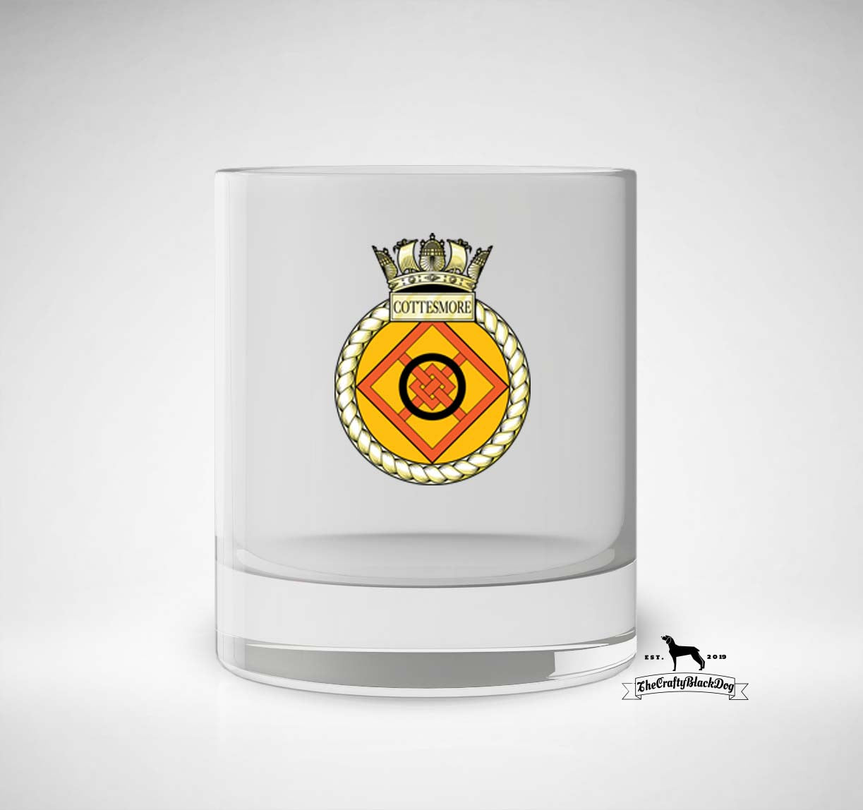HMS Cottesmore - Whiskey/Spirit Glass