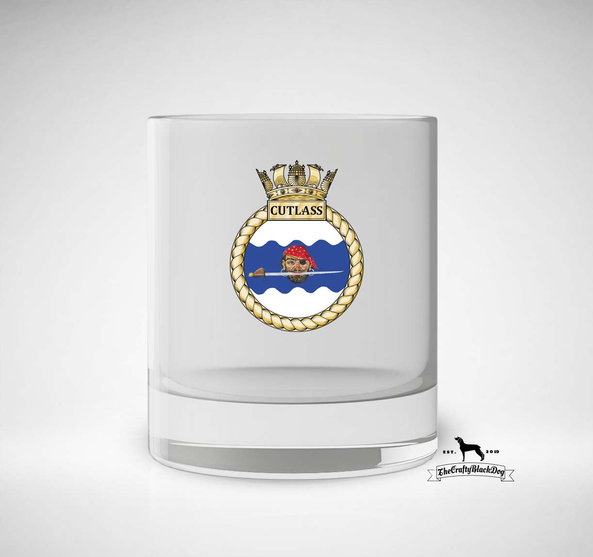 HMS Cutlass - Whiskey/Spirit Glass
