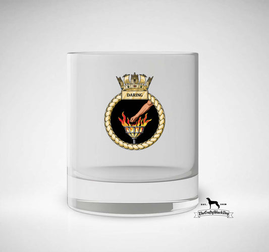 HMS Daring - Whiskey/Spirit Glass