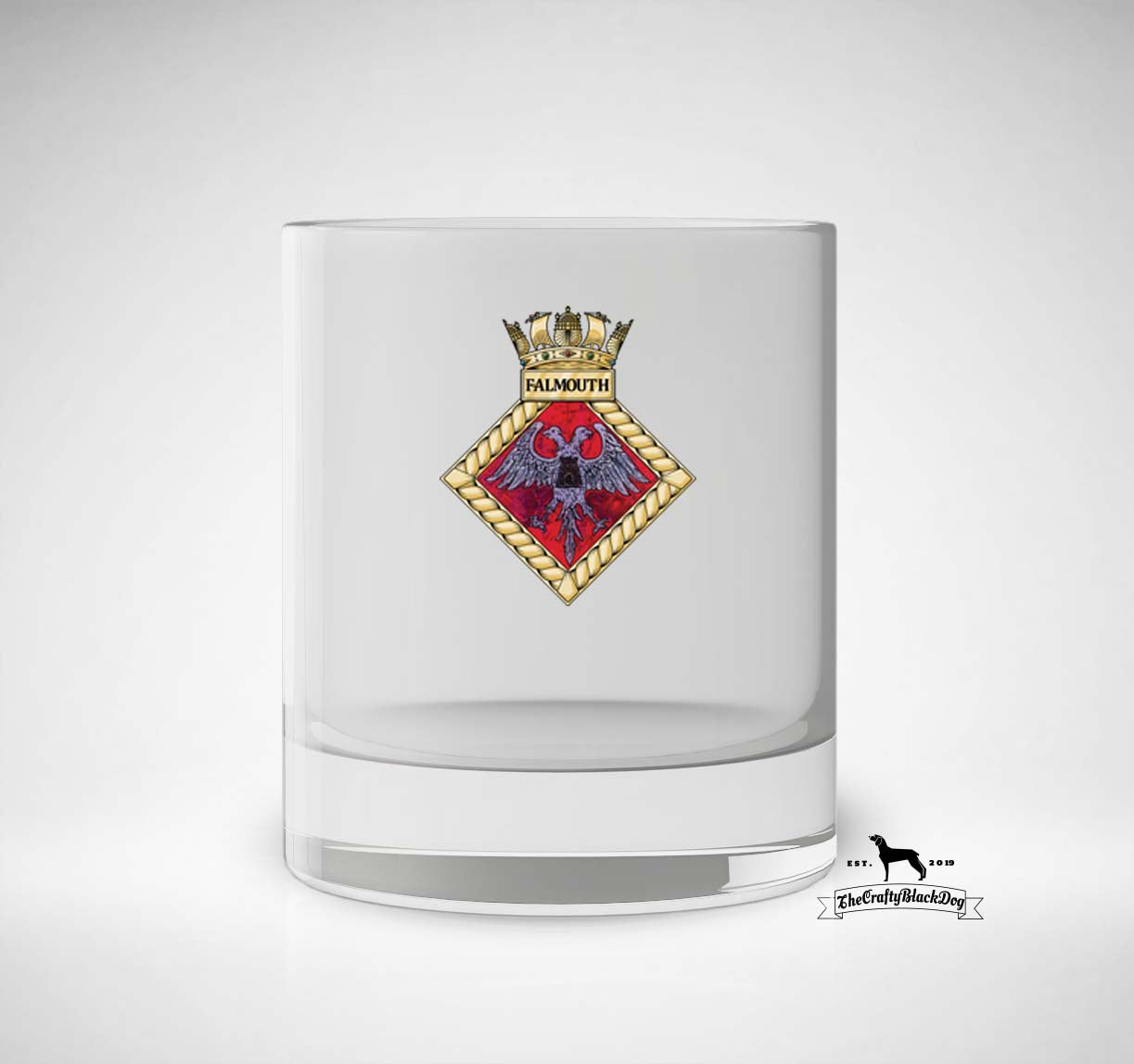 HMS Falmouth - Whiskey/Spirit Glass