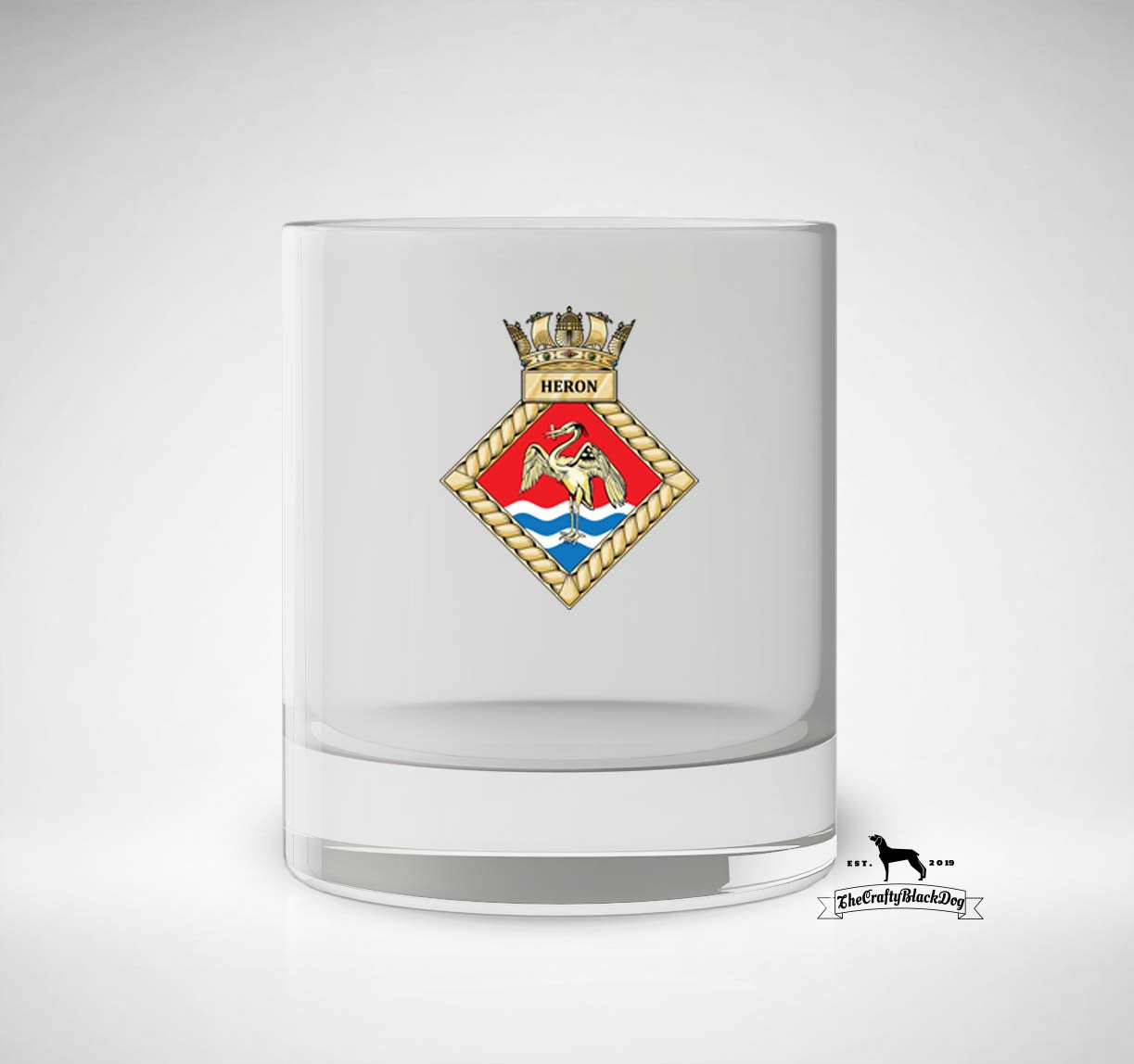 HMS Heron (RNAS Yeovilton) - Whiskey/Spirit Glass