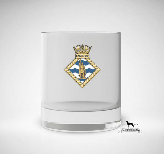 HMS King Alfred - Whiskey/Spirit Glass