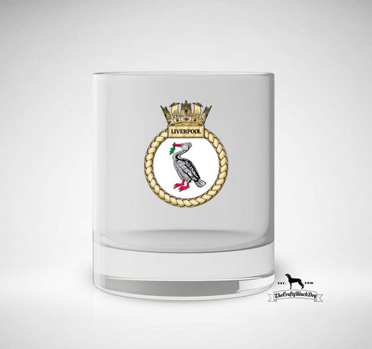 HMS Liverpool - Whiskey/Spirit Glass