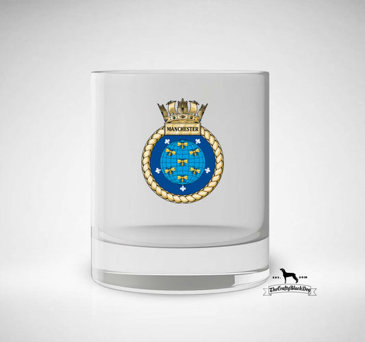 HMS Manchester - Whiskey/Spirit Glass