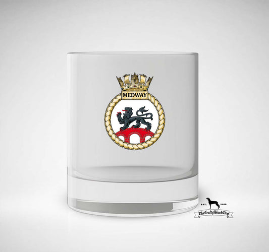 HMS Medway - Whiskey/Spirit Glass