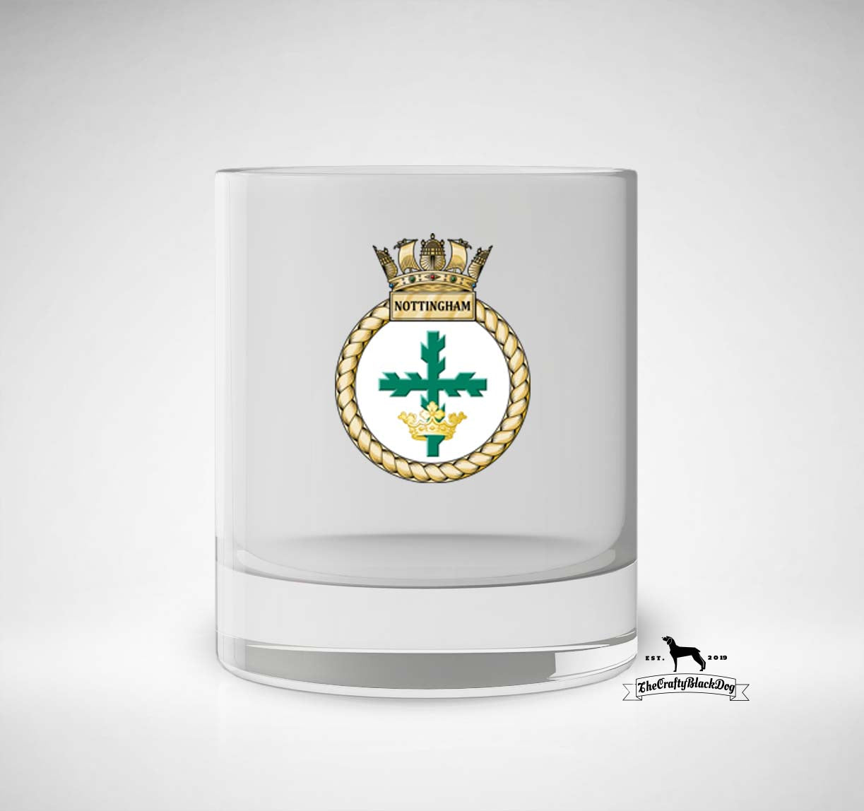 HMS Nottingham - Whiskey/Spirit Glass