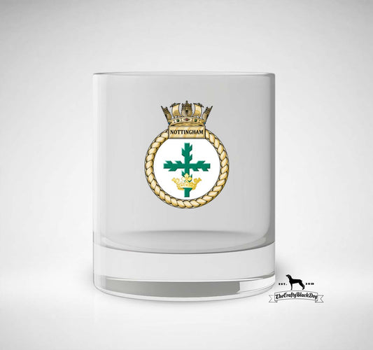 HMS Nottingham - Whiskey/Spirit Glass