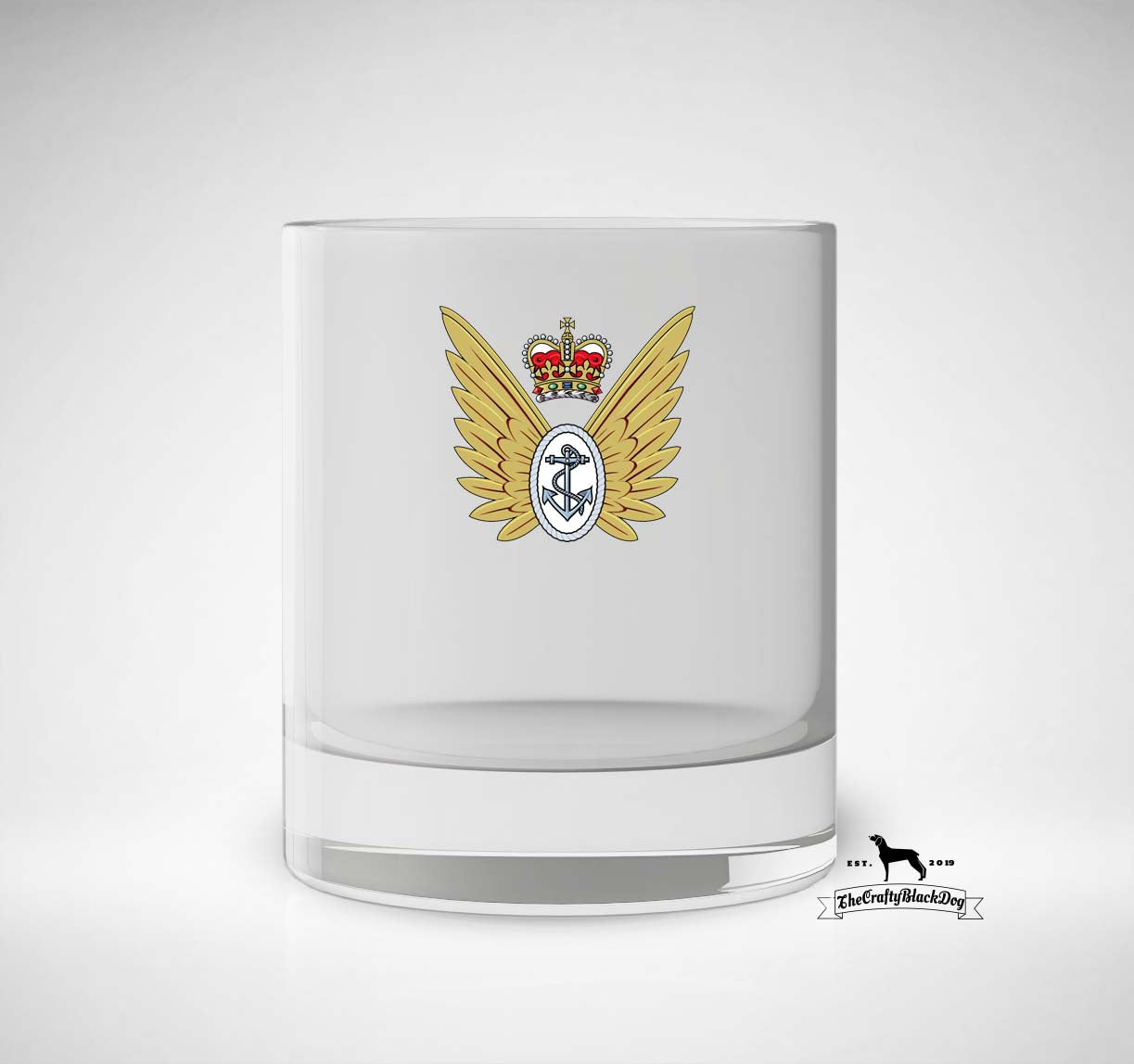 Fleet Air Arm Observer Wings - Whiskey/Spirit Glass
