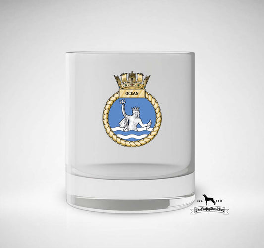 HMS Ocean - Whiskey/Spirit Glass