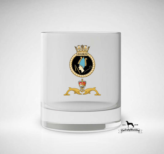 HMS Osiris - Whiskey/Spirit Glass