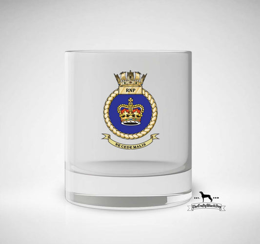 Royal Navy Police - Whiskey/Spirit Glass