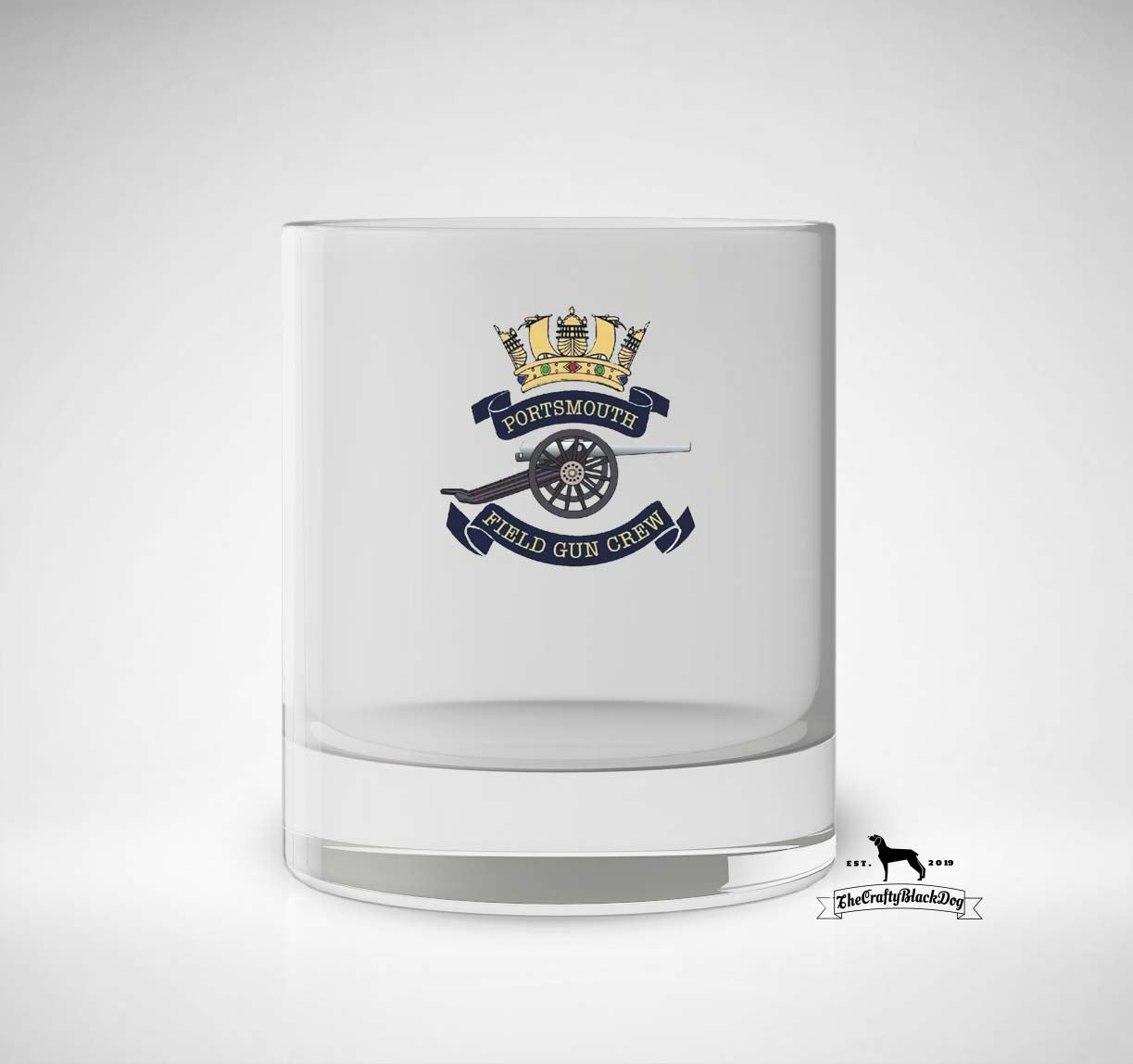 Portsmouth Field Gun Crew - Whiskey/Spirit Glass