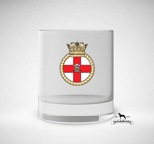 HMS Prince of Wales - Whiskey/Spirit Glass