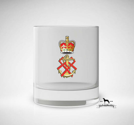 Queen Alexandra's Royal Naval Nursing Service QARNNS - Whiskey/Spirit Glass