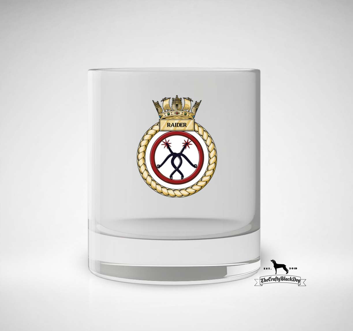 HMS Raider - Whiskey/Spirit Glass