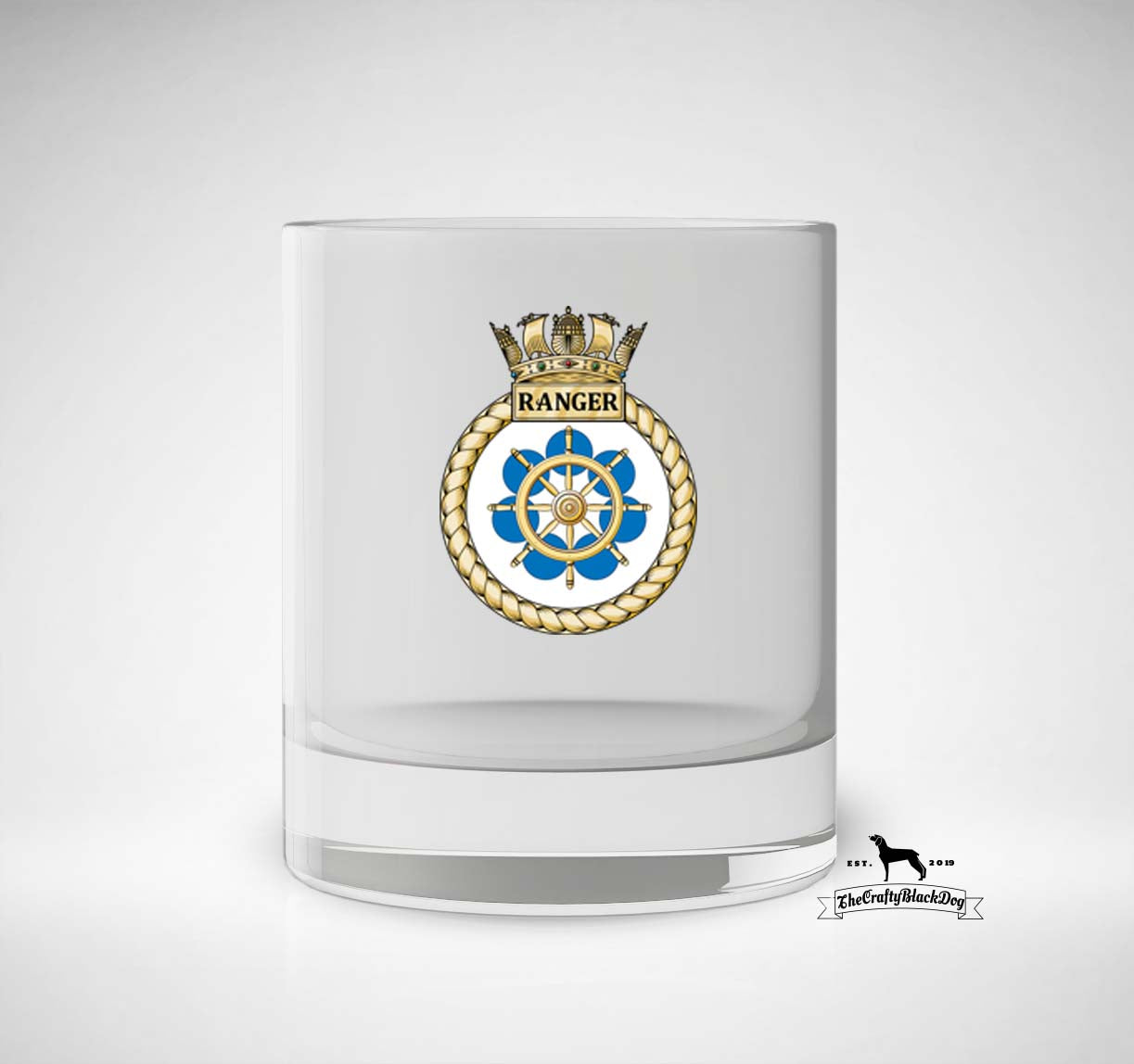 HMS Ranger - Whiskey/Spirit Glass