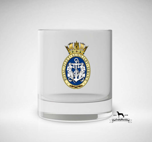 Royal Fleet Auxiliary Service - Whiskey/Spirit Glass