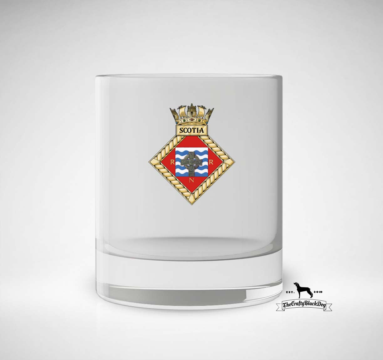 HMS Scotia - Whiskey/Spirit Glass