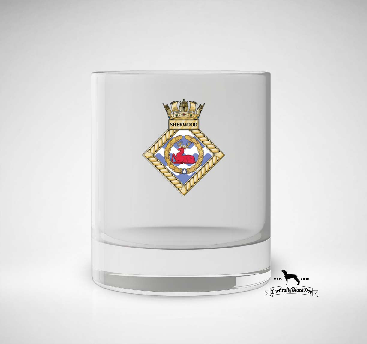 HMS Sherwood - Whiskey/Spirit Glass