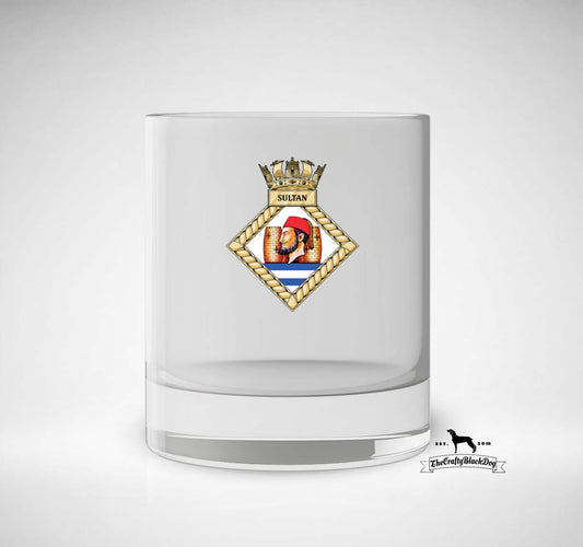 HMS Sultan - Whiskey/Spirit Glass