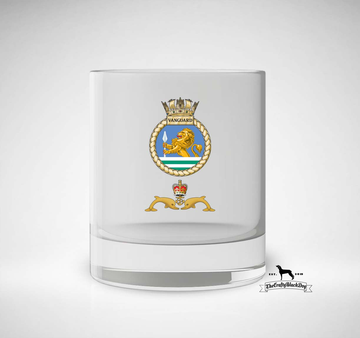 HMS Vanguard - Whiskey/Spirit Glass